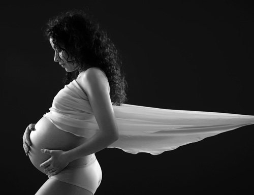 Photo portrait femme enceinte à Lyon